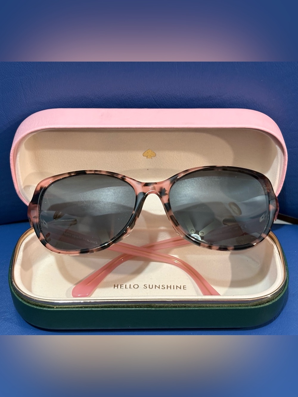 Kate Spade Amberlynn Pink Tortoiseshell Frame Women's Reading Sunglasses